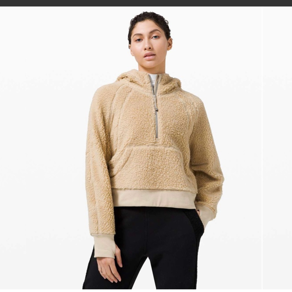 Lululemon Scuba Half-Zip Sherpa Hoodie